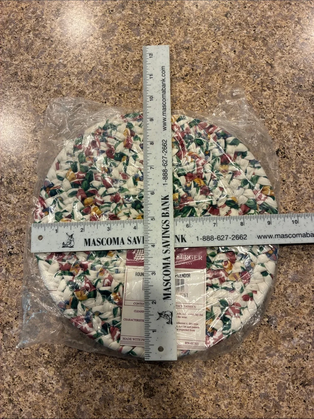 Longaberger round trivet
